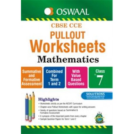 OSWAAL-PULLOUT WORKSHEETS MATHS CLASS 7